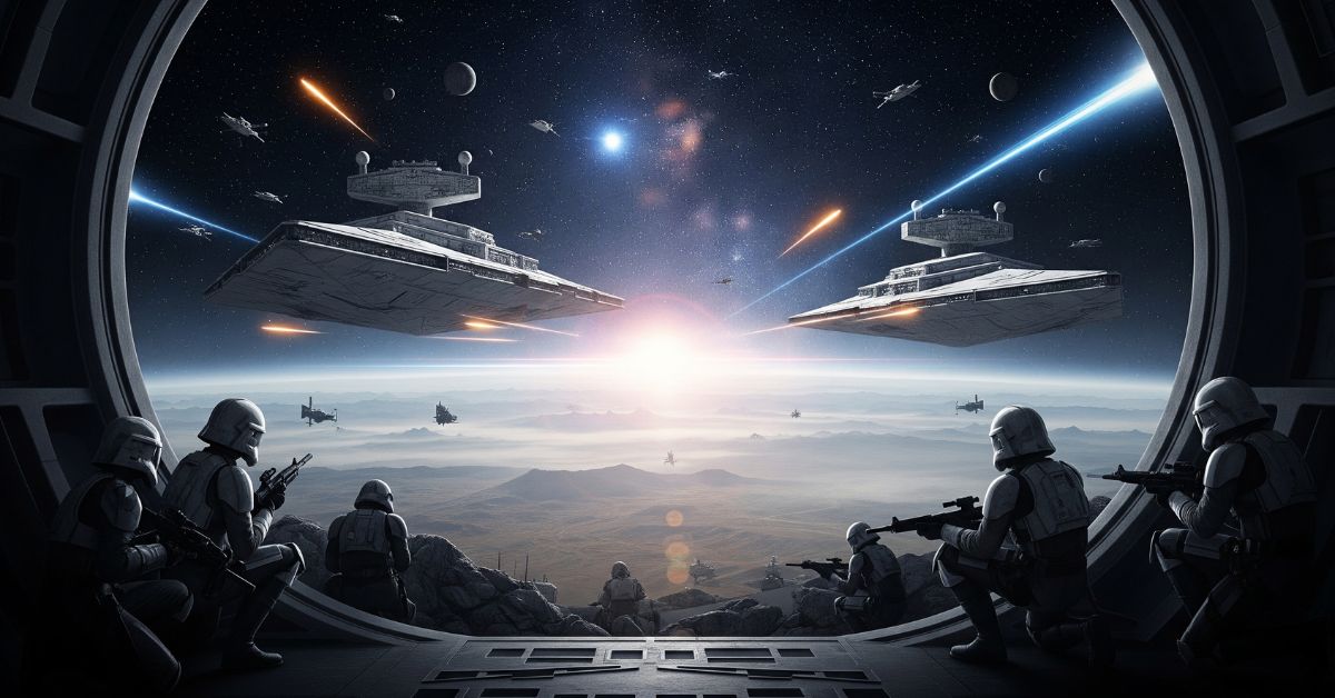 スター・ウォーズっぽいイメージ